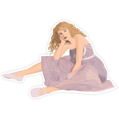 S25 Taylor Swift Speak Now Taylor's Version Sticker