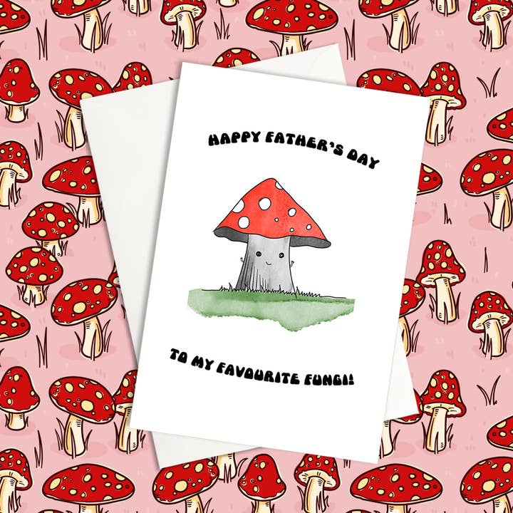 Favourite Fungi Father'S Day Card