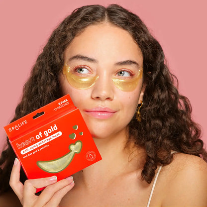 Heart of Gold Anti-Aging Hydrogel Eye Patches