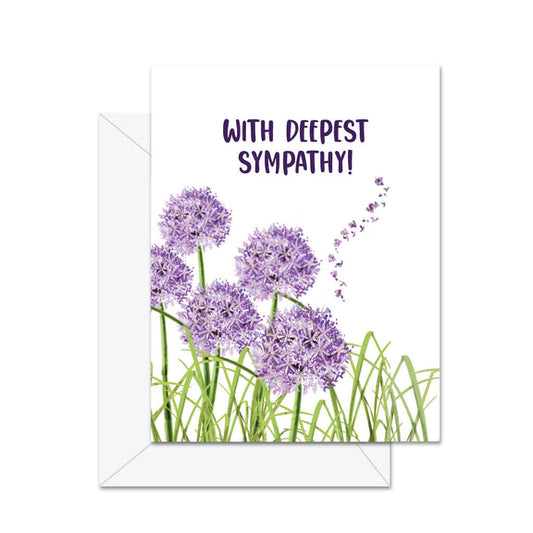 With Deepest Sympathy Greeting Card