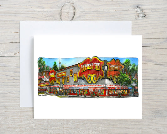 Honest Ed's Toronto Greeting Card