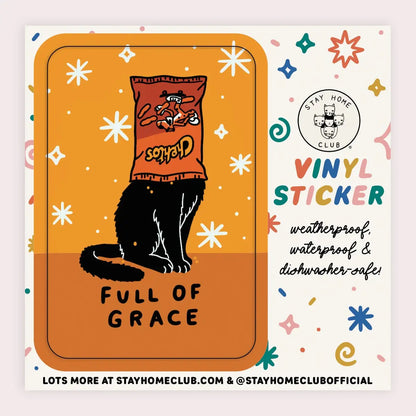 S62 Full of Grace Vinyl Sticker