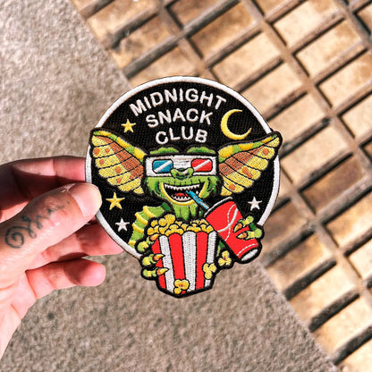 #114 Midnight Snack Club Gremlin Iron On Patch