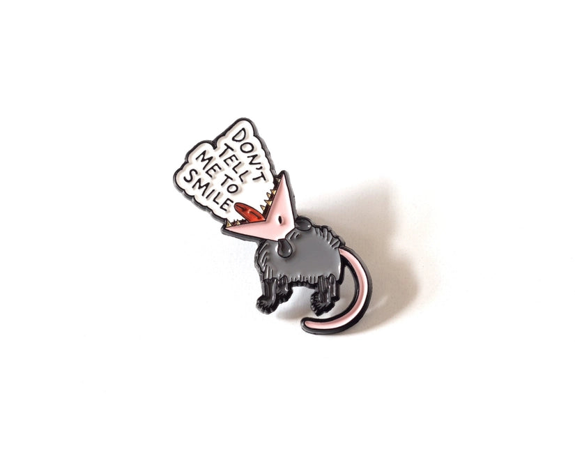 @77 Feminist Possum Enamel Pin