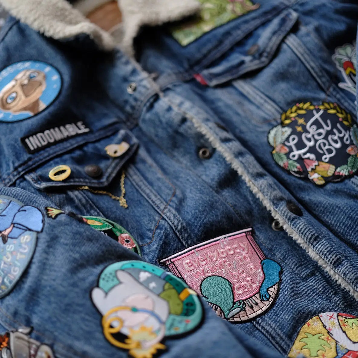 #126 Mononoke Raised By Wolves Patch