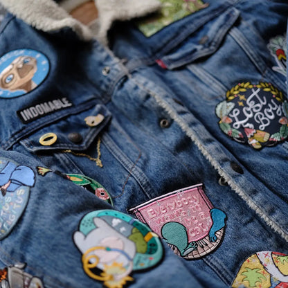 #126 Mononoke Raised By Wolves Patch