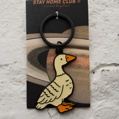 Fowl Duck Keychain