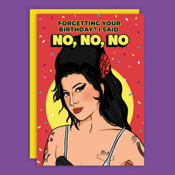 Forgetting Your Birthday? No No No Funny Greeting Card