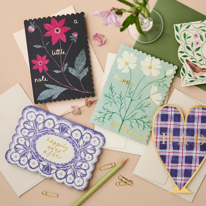 Lace Happily Ever After Card