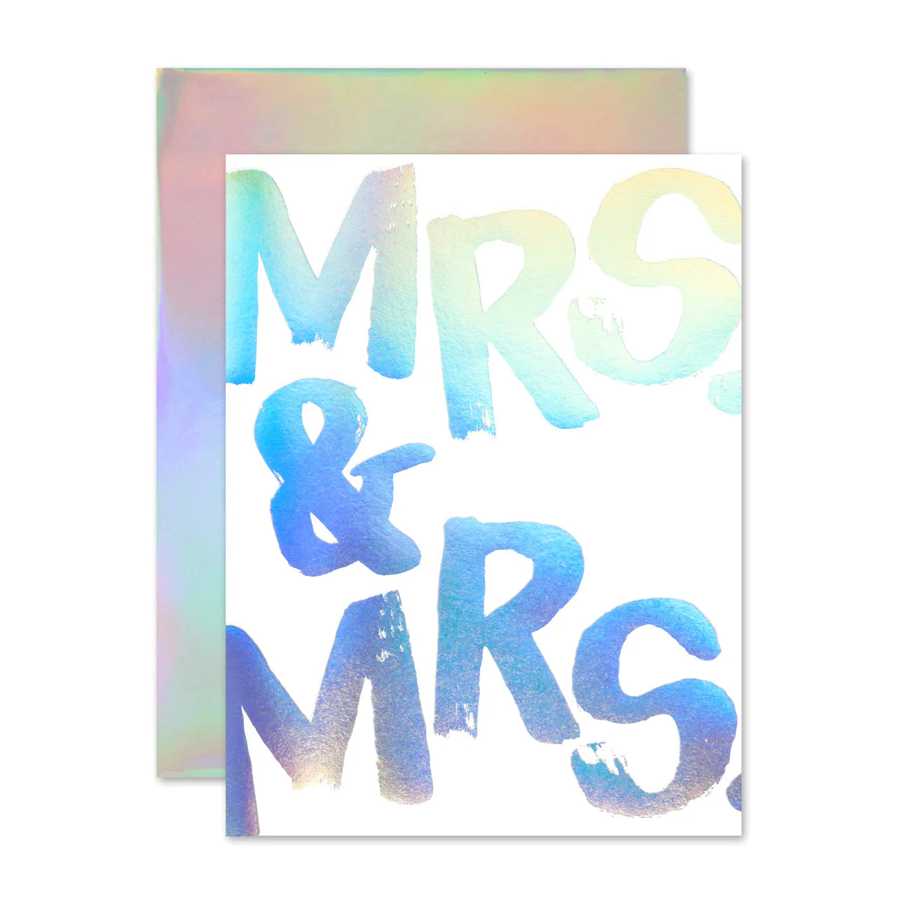 MRS. & MRS. HOLLA GRAM CARD