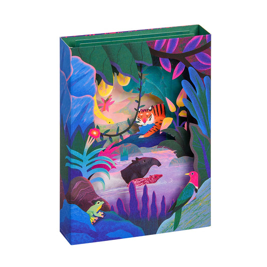 Animals of the Sumatran Jungle 3D Greeting Card