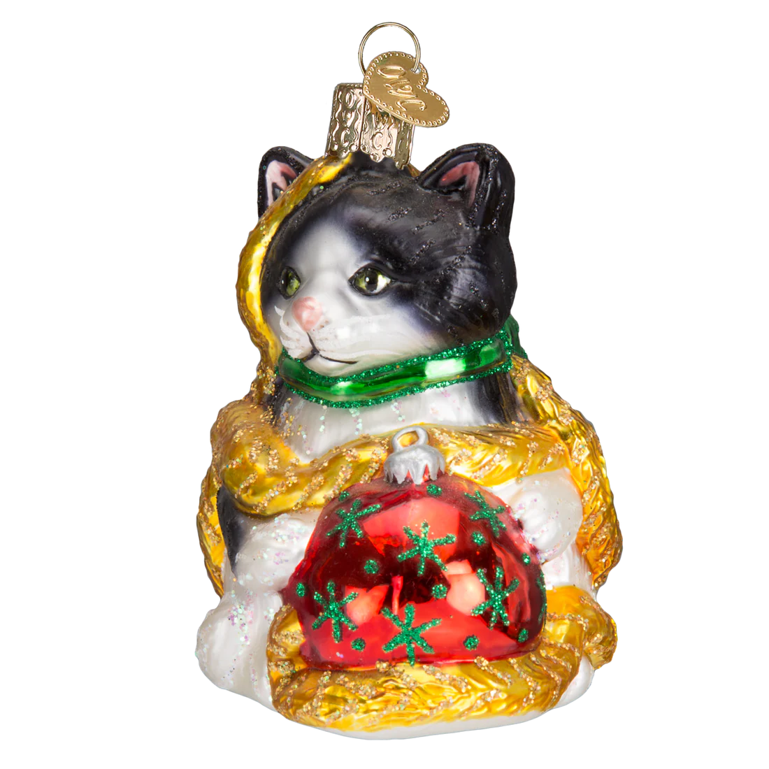 Holiday Kitten Ornament