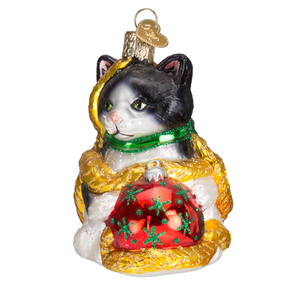 Holiday Kitten Ornament