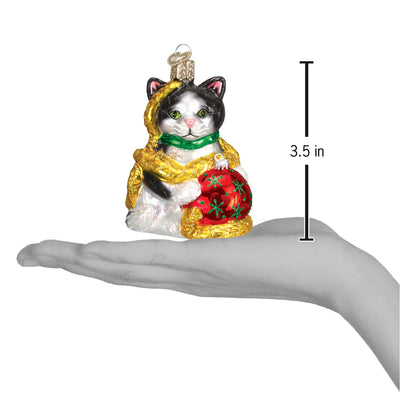 Holiday Kitten Ornament