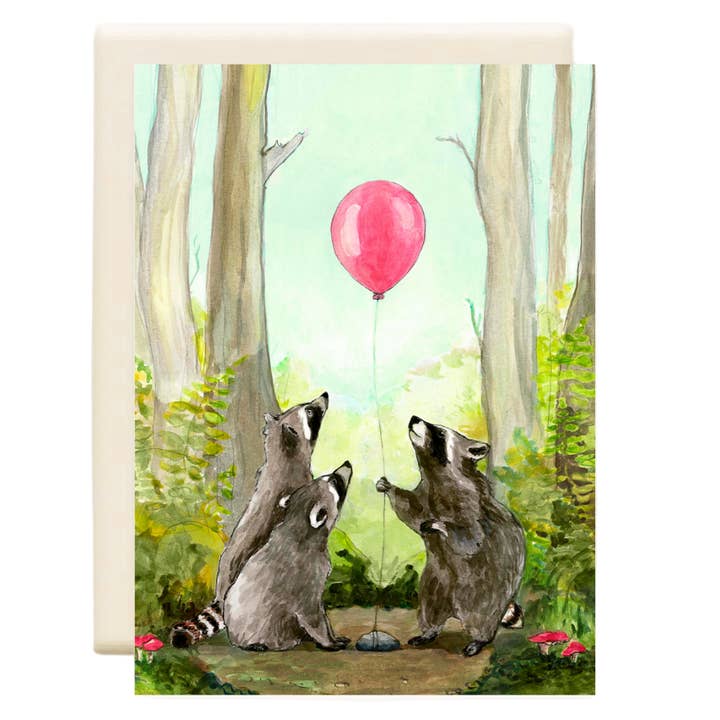 Party Animals Birthday Greeting Card