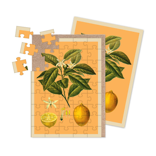 Lemons Jigsaw Greeting Card