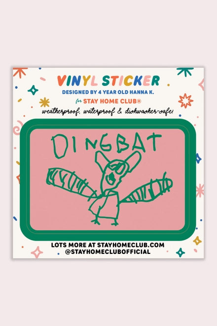 S77 Dingbat Vinyl Sticker