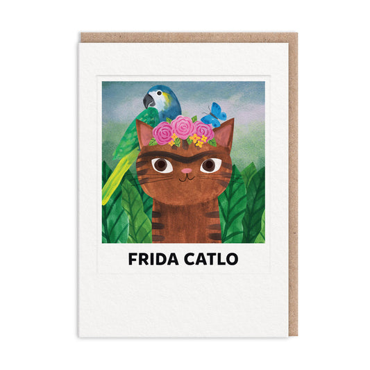 Frida Catlo Greeting Card