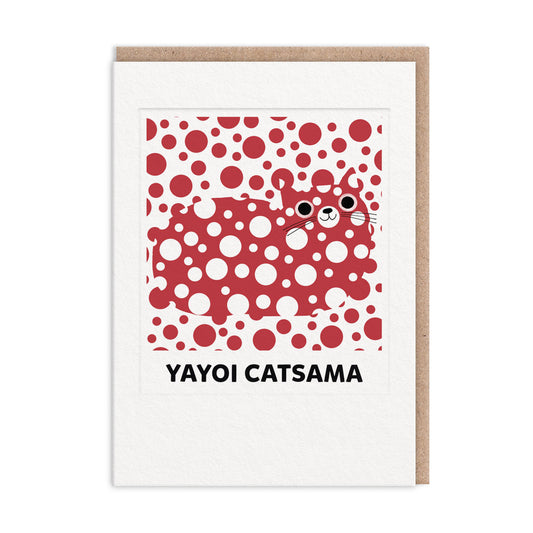 Yayoi Catsama Greeting Card