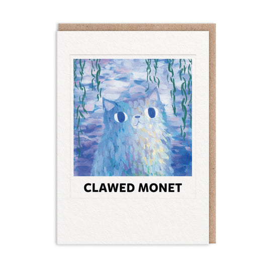 Clawed Monet Greeting Card
