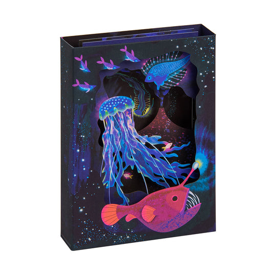 Deep Sea Greeting Card - Layers (3D)