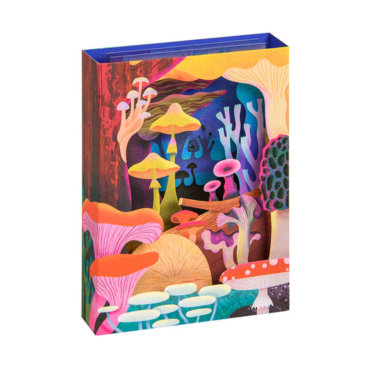 Fungi Greeting Card - Layers (3D)