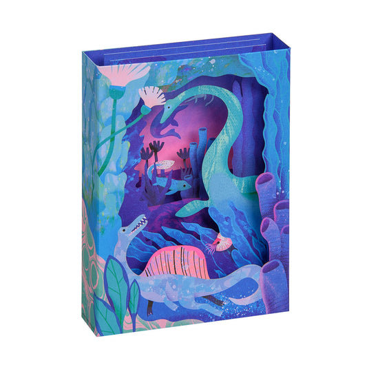 Underwater Greeting Card - Layers (3D)