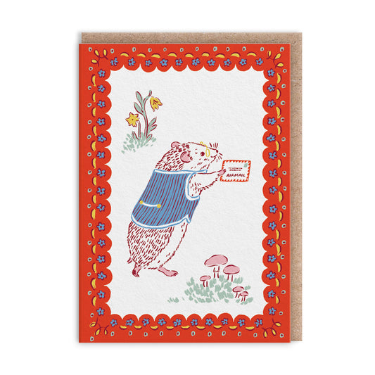 Hedgehog Mini Greeting Card