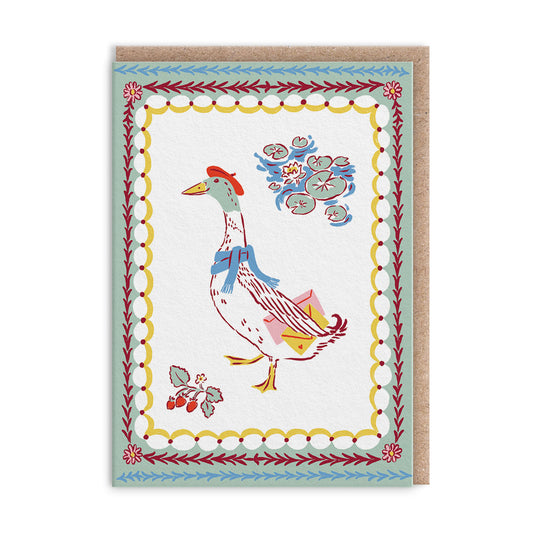 Duck Mini Greeting Card