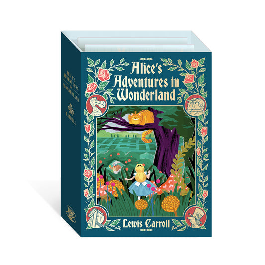 Alice in Wonderland 3D Greeting Card