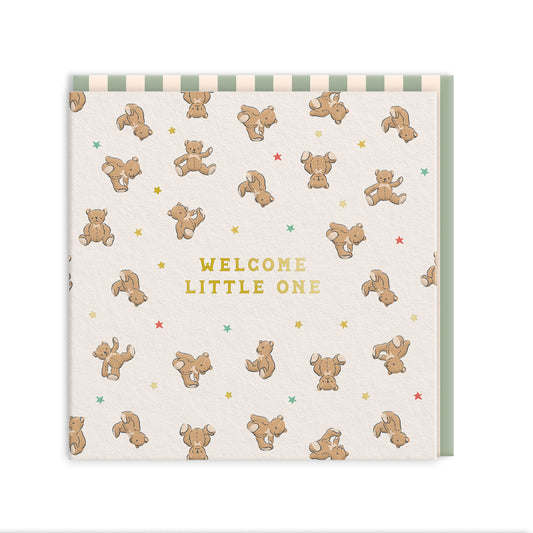 New Baby Bear Greeting Card