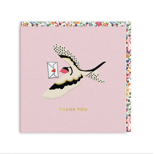Mail Swallow Greeting Card