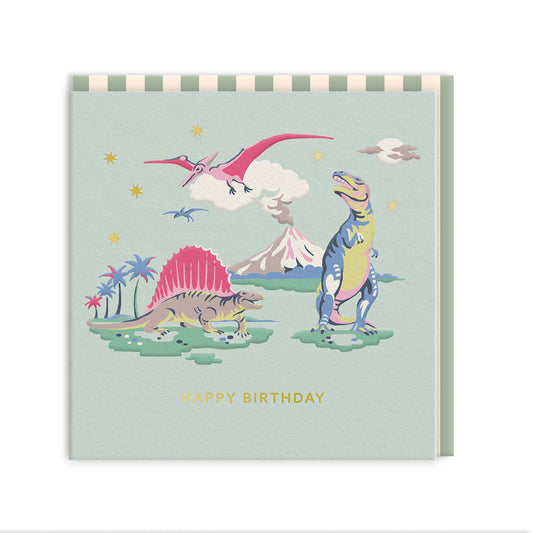 Dino Birthday Greeting Card