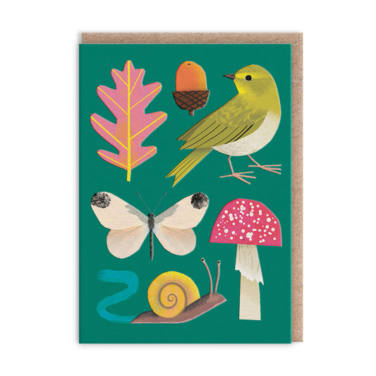 Woodland Mini Greeting Card