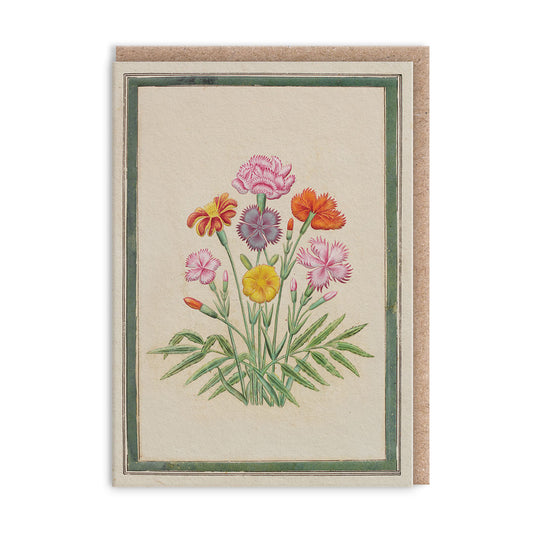 Carnations Mini Greeting Card