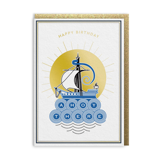 Ahoy There Greeting Card