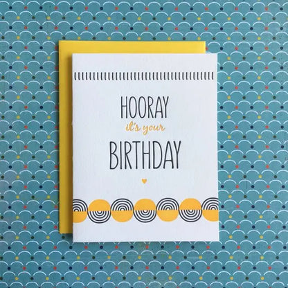 Hooray It's Your Birthday Card