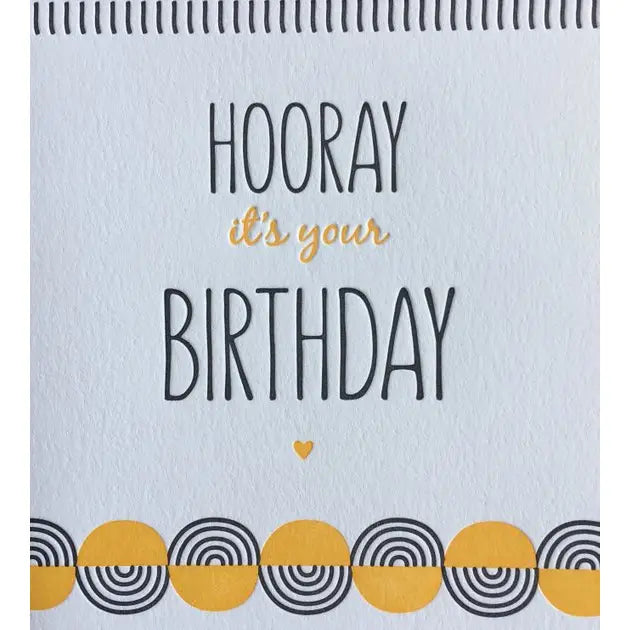 Hooray It's Your Birthday Card