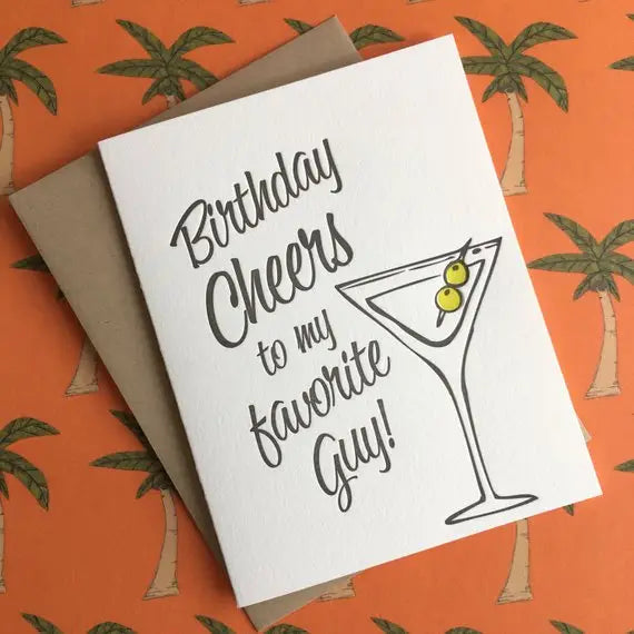 Happy Birthday Cheers Card