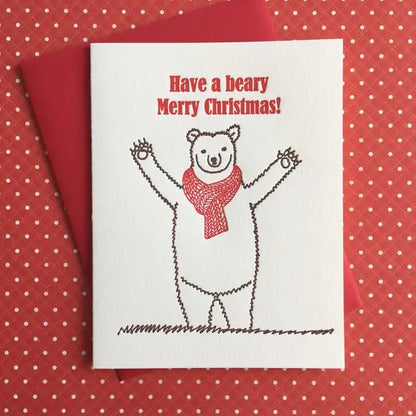 Beary Merry Christmas Boxed Holiday Cards