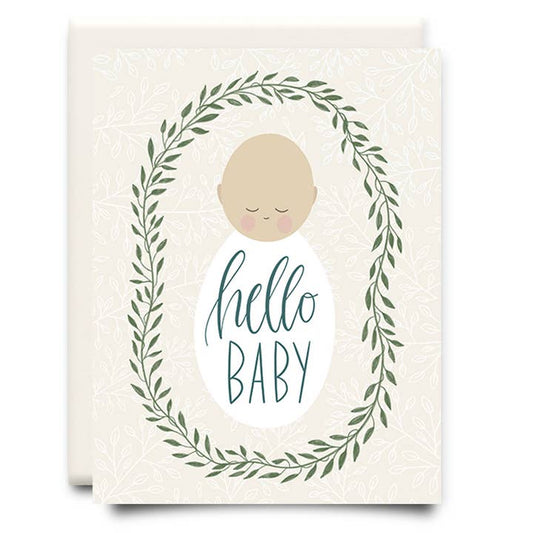 Hello Baby Greeting Card