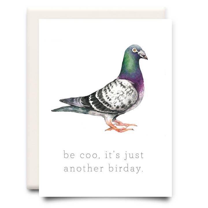 Be Coo! Birthday Greeting Card