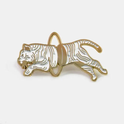 @13 Tiger Pin