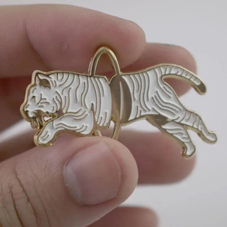 @13 Tiger Pin