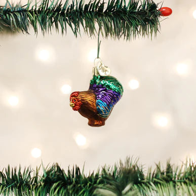 Small Rooster Ornament