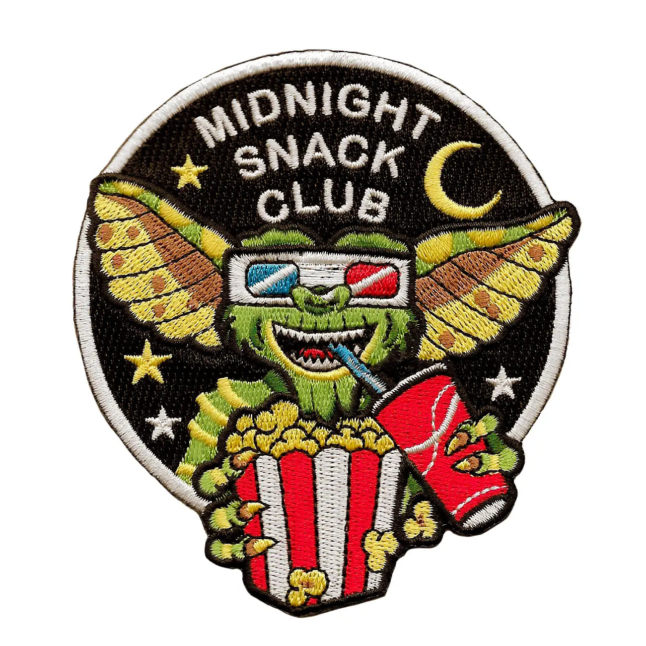 #114 Midnight Snack Club Gremlin Iron On Patch