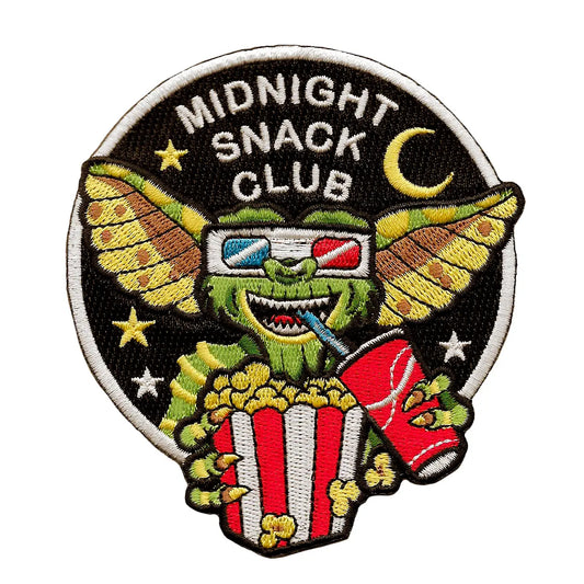#114 Midnight Snack Club Gremlin Iron On Patch