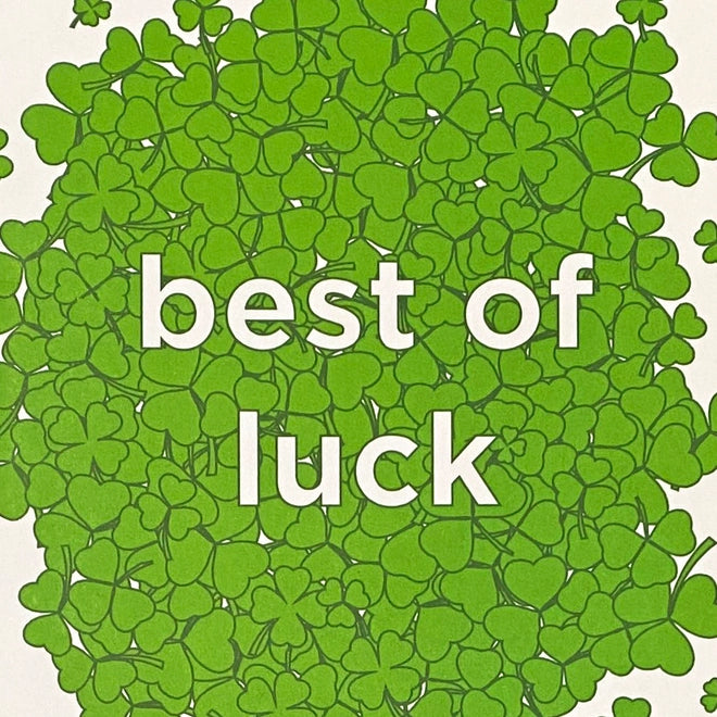 Best of Luck Funny Everyday Card