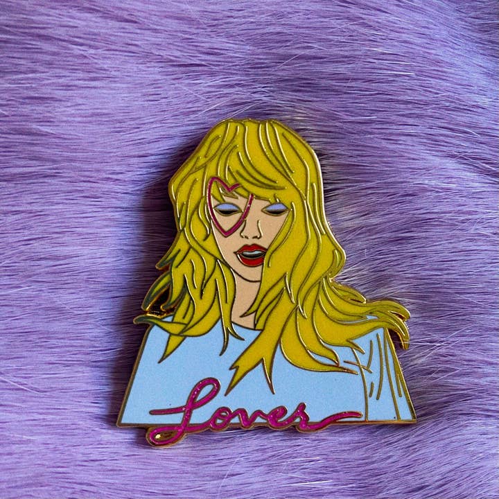 @80 T Swift Lover Enamel Pin