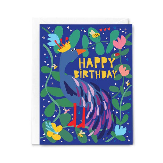 Happy Birthday Bold and Brave Greeting Card